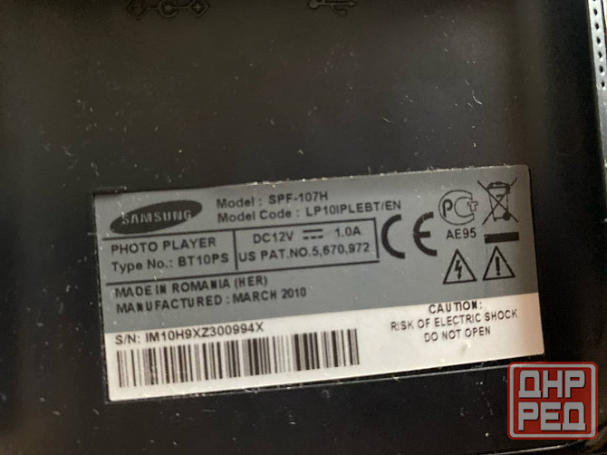 Фоторамка цифровая Samsung, б/у Донецк - изображение 2