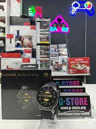 Умные часы HUAWEI WATCH GT 6 Pro 46mm, Черный ремешок из фторэластомера Донецк