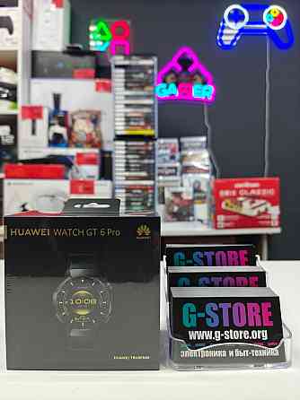 Умные часы HUAWEI WATCH GT 6 Pro 46mm, Черный ремешок из фторэластомера Донецк