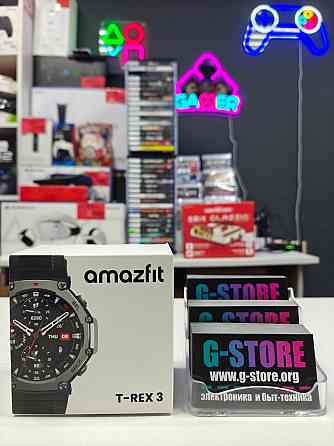 Смарт часы Amazfit T-Rex 3, Черный Донецк