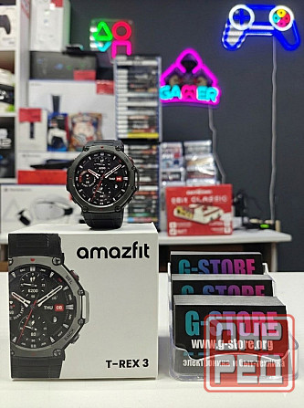 Смарт часы Amazfit T-Rex 3, Черный Донецк - изображение 1