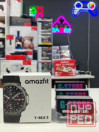 Смарт часы Amazfit T-Rex 3, Черный Донецк - изображение 2