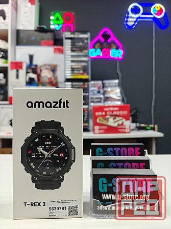 Смарт-часы Amazfit T-Rex 3 Pro, черный Донецк - изображение 2