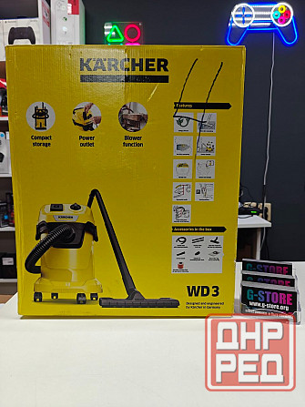 Хозяйственный пылесос Karcher WD 3 Донецк - изображение 5