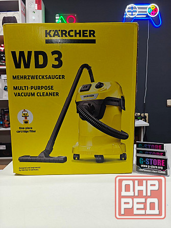 Хозяйственный пылесос Karcher WD 3 Донецк - изображение 2