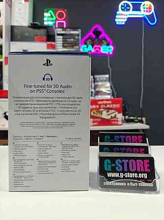 Наушники игровые для PlayStation 5 Sony Pulse 3D Black Донецк