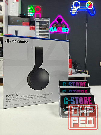 Наушники игровые для PlayStation 5 Sony Pulse 3D Black Донецк - изображение 2