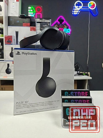 Наушники игровые для PlayStation 5 Sony Pulse 3D Black Донецк - изображение 1