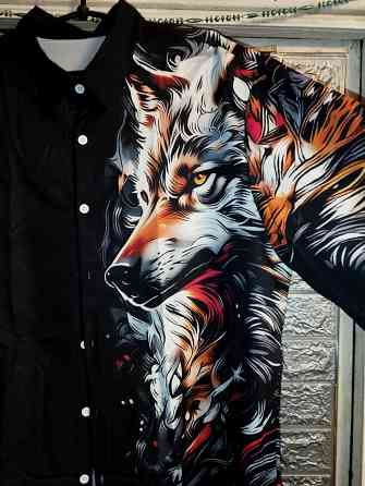 Рубашка с принтом Макеевка