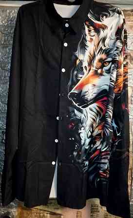 Рубашка с принтом Макеевка