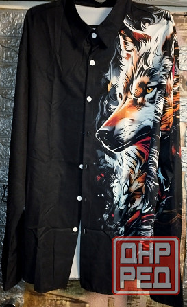 Рубашка с принтом Макеевка - изображение 1