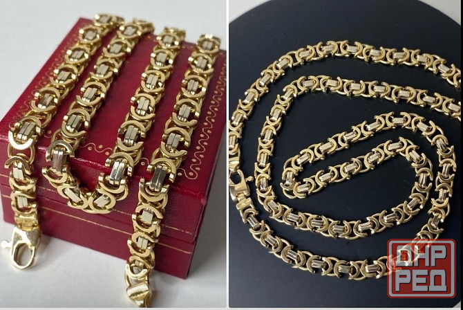 Продам золотую цепь Донецк - изображение 1