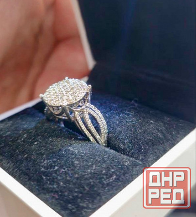 Продам кольцо из белого золота с бриллиантами Донецк - изображение 2