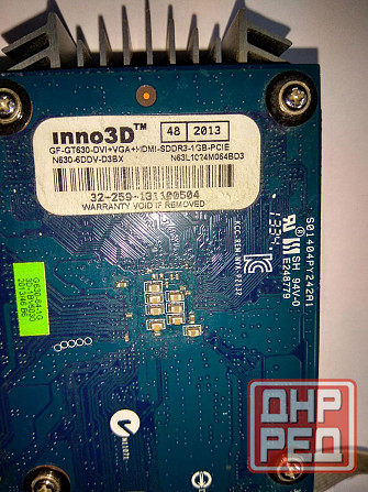 видеокарта GT630-DVI-VGA-HDMI-SDDR3-1GB-PCIE Макеевка - изображение 4