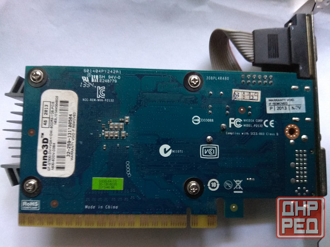 видеокарта GT630-DVI-VGA-HDMI-SDDR3-1GB-PCIE Макеевка - изображение 5