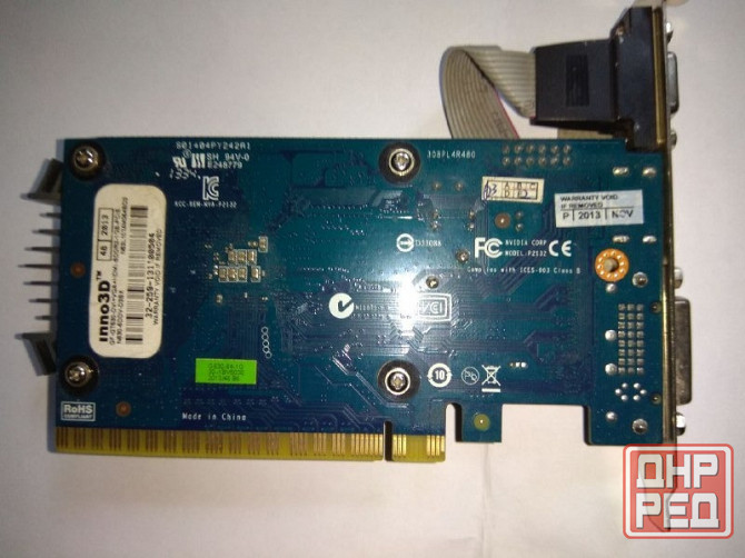видеокарта GT630-DVI-VGA-HDMI-SDDR3-1GB-PCIE Макеевка - изображение 2