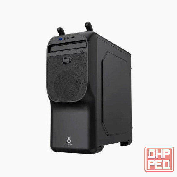 Корпус Mini-Tower Zircon Cute Rabbit Micro-Atx/Mini-Itx, без бп, черный (арт-2348) Донецк - изображение 3