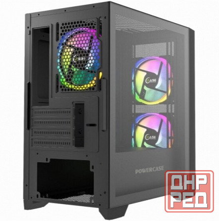 Корпус Powercase Alisio Micro Z3b Argb, черный (Camzb-A3) (арт-3990) Донецк - изображение 3