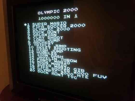 Катридж игровой Super GAME 1000000 в 1. 8 бит (Денди). Стаханов