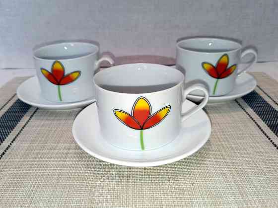 Набор посуды с ярким рисунком Донецк