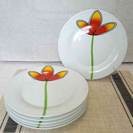 Набор посуды с ярким рисунком Донецк