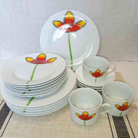 Набор посуды с ярким рисунком Донецк