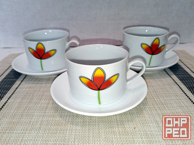 Набор посуды с ярким рисунком Донецк - изображение 4