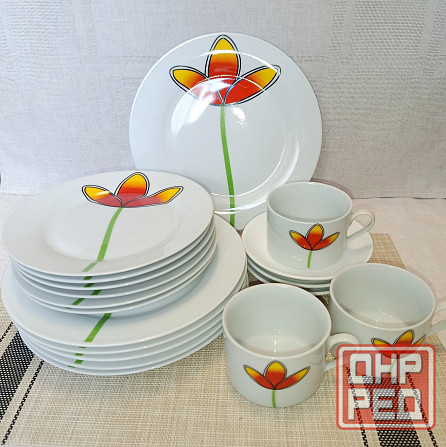 Набор посуды с ярким рисунком Донецк - изображение 1