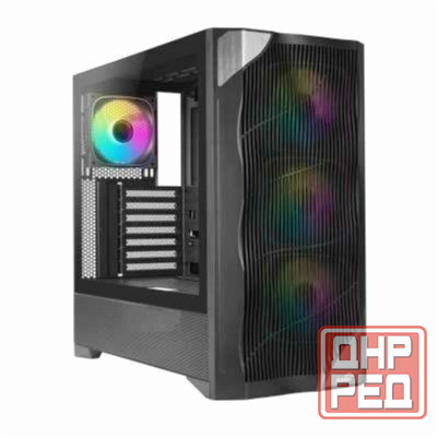 Корпус V42 Black V42-Bkama4x1-Gl (арт-8305) Донецк - изображение 1