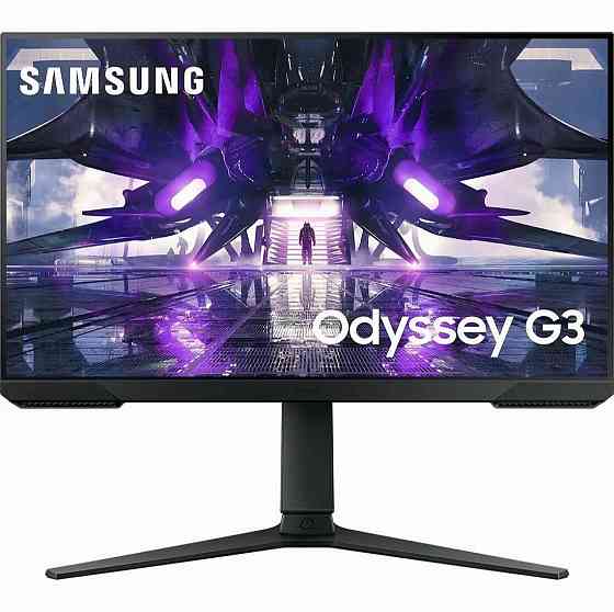 Монитор 24" Samsung S24ag320ni, черный матрица: Va, 1920x1080, разъёмы: Displayport, Hdmi, мини-джек Макеевка