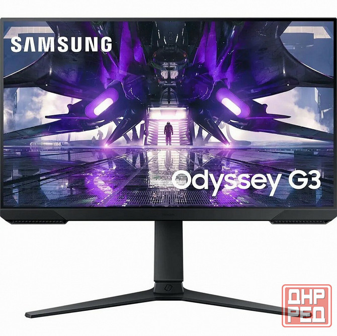 Монитор 24" Samsung S24ag320ni, черный матрица: Va, 1920x1080, разъёмы: Displayport, Hdmi, мини-джек Макеевка - изображение 1