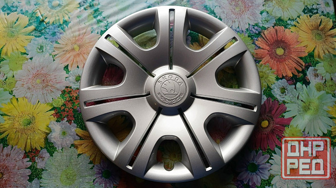 Оригинальные колпаки Skoda Fabia R14 в хорошем состоянии! Донецк - изображение 4