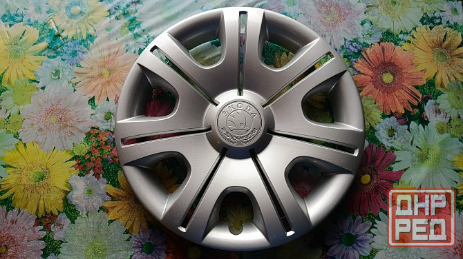 Оригинальные колпаки Skoda Fabia R14 в хорошем состоянии! Донецк - изображение 1