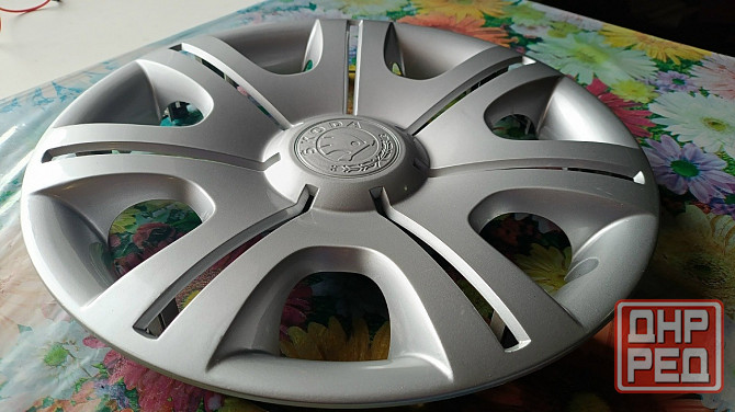 Оригинальные колпаки Skoda Fabia R14 в хорошем состоянии! Донецк - изображение 8