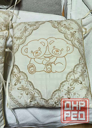 Детское постельное белье в стиле барокко с бортиками Макеевка - изображение 4