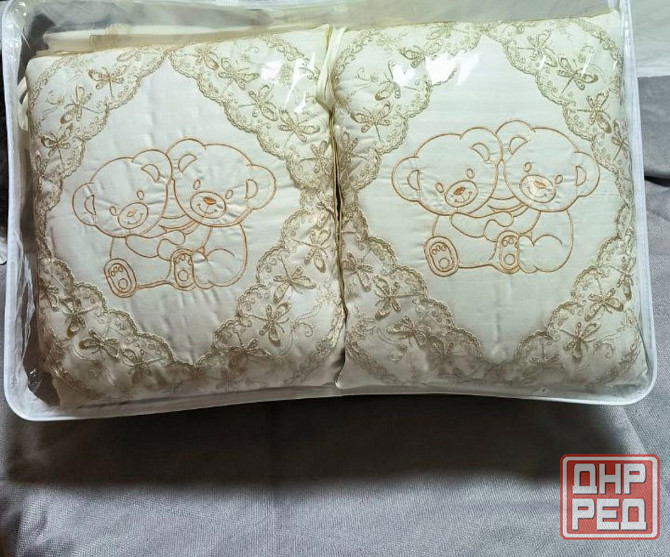 Детское постельное белье в стиле барокко с бортиками Макеевка - изображение 7