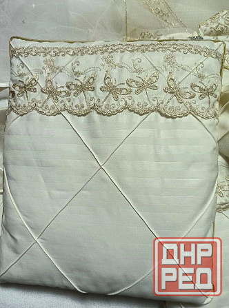 Детское постельное белье в стиле барокко с бортиками Макеевка - изображение 5