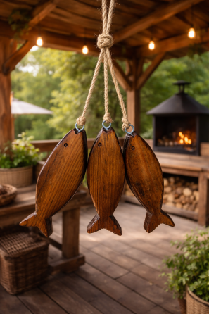 Рыбы из дерева ручной работы Донецк