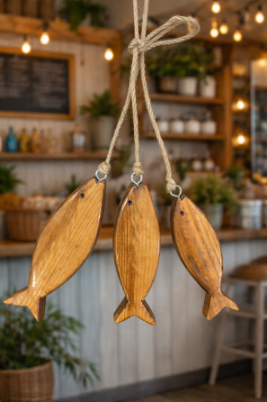 Рыбы из дерева ручной работы Донецк