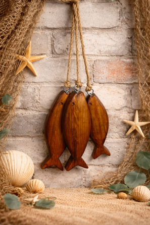 Рыбы из дерева ручной работы Донецк