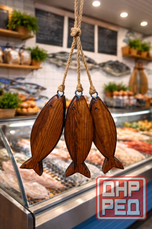 Рыбы из дерева ручной работы Донецк - изображение 4