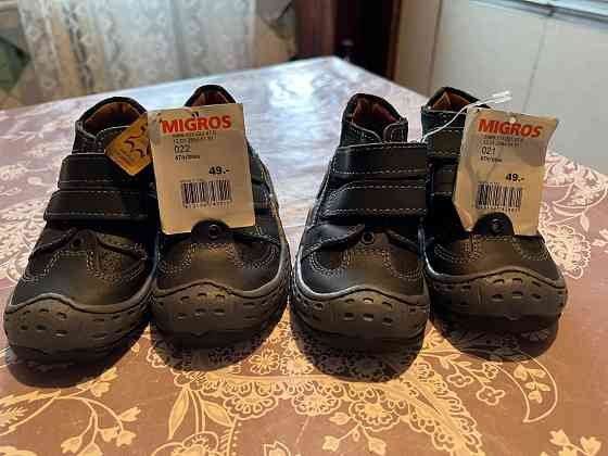 Детские фирменные кожаные ботиночки Донецк