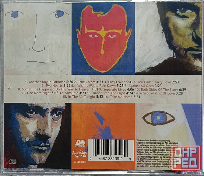 CD диск Phil Collins - Hits - Донецк - изображение 2