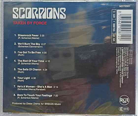 CD диск Scorpions - Taken By Force - Донецк