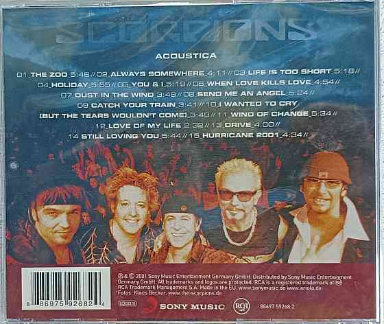 CD диск Scorpions - Acoustica - Донецк
