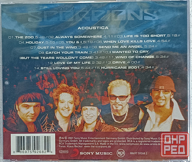 CD диск Scorpions - Acoustica - Донецк - изображение 2