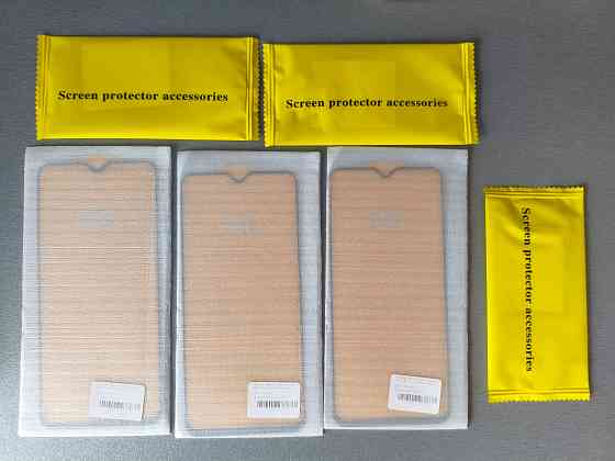 Защитное стекло (3 шт.) для Xiaomi Redmi Note 8 Макеевка