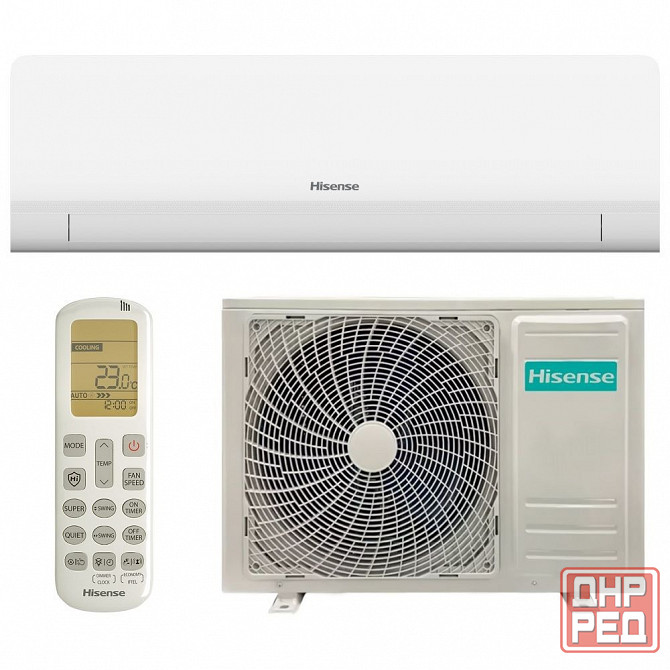 Сплит-система Hisense AS-12HW4RLRKC01A Era Classic A Wi-Fi с дисплеем (до 37 м²) Донецк - изображение 1