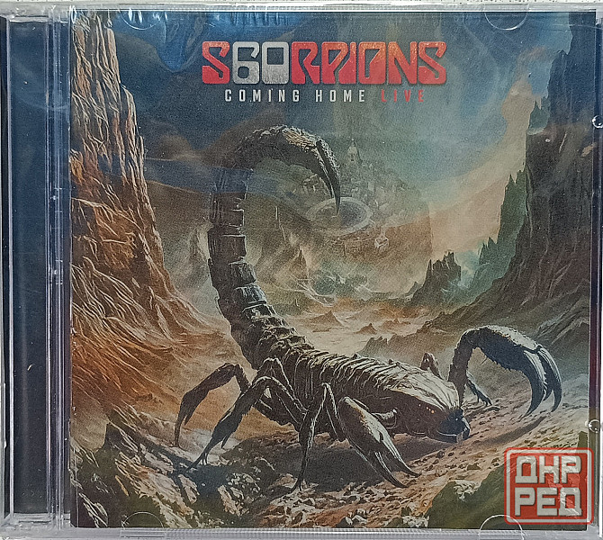 2 CD диска Scorpions - Coming Home Live- Донецк - изображение 1