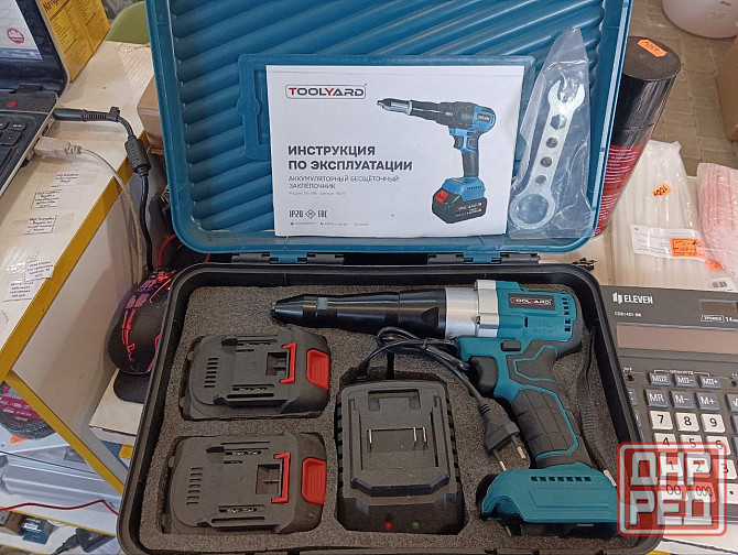 Продаётся заклепочник аккумуляторный Макеевка - изображение 1